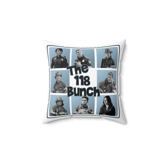 The 118 Bunch Square Pillow - Fandom-Made