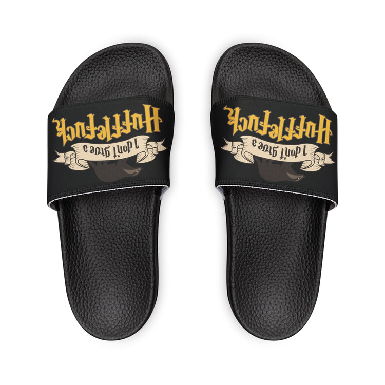 I Don't Give A Hufflepuff Women's Removable-Strap Sandals - Fandom-Made
