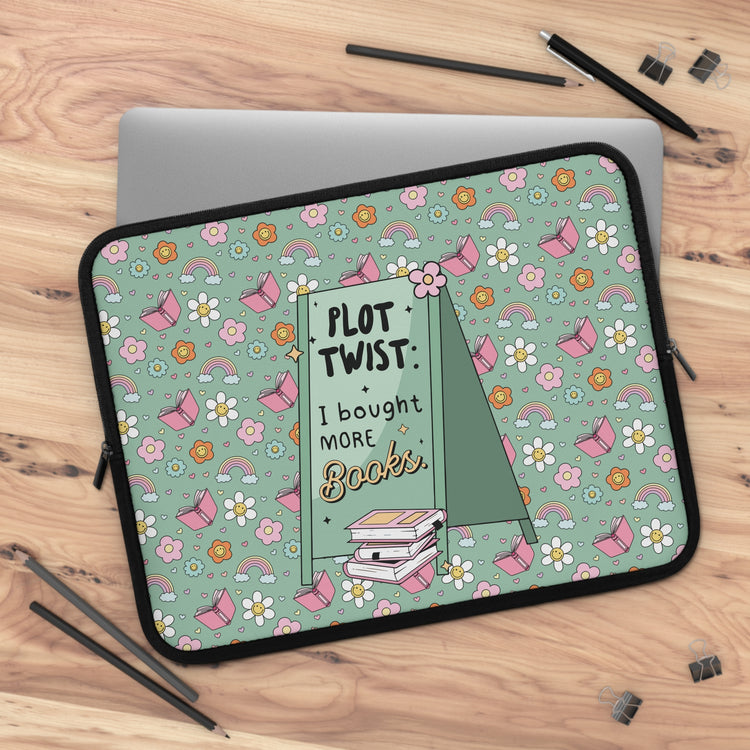 Plot Twist Laptop Sleeve - Fandom-Made