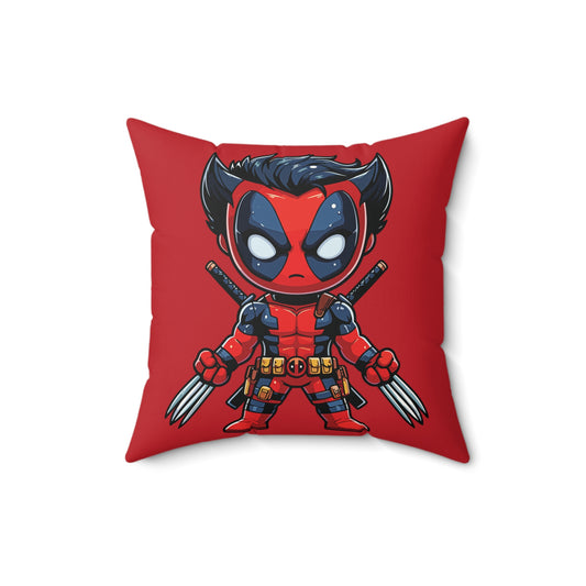 Wolfpool Faux Suede Square Pillow - Fandom-Made
