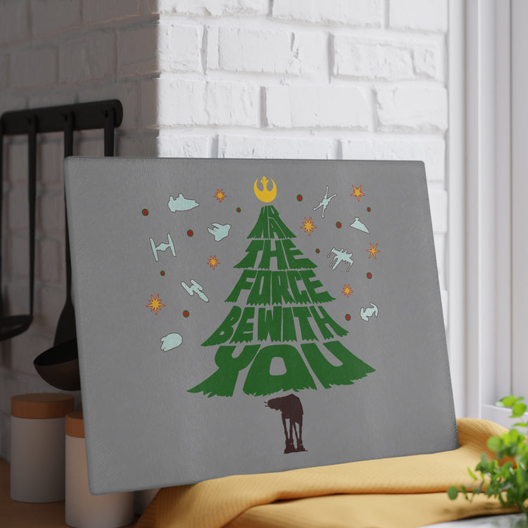 Christmas Force Cutting Board - Fandom-Made