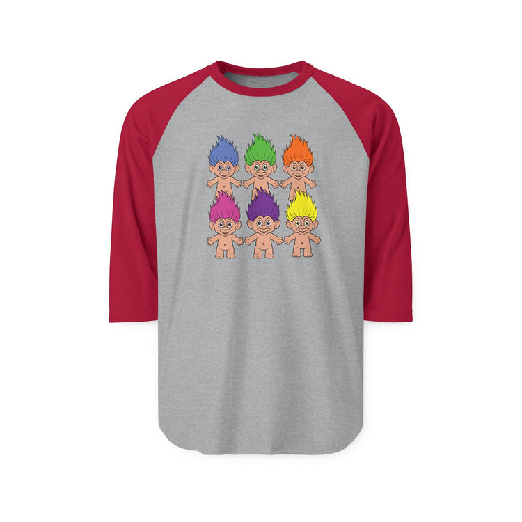 Trolling 3/4 Raglan Shirt - Fandom-Made