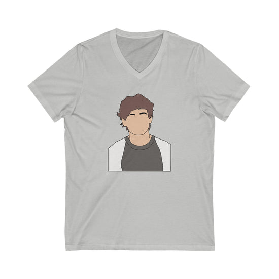 Louis Tomlinson V-Neck Tee - Fandom-Made