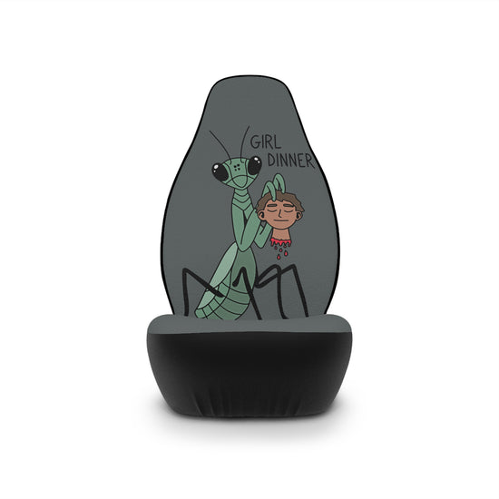 Girl Dinner Car Seat Cover - Fandom-Made