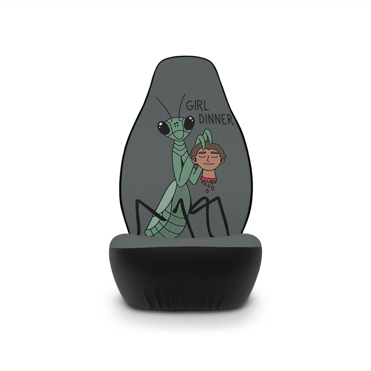 Girl Dinner Car Seat Cover - Fandom-Made