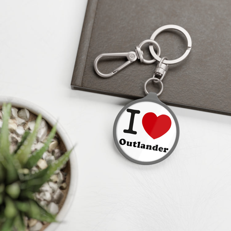 I Love Outlander Keyring - Fandom-Made