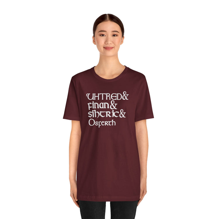 The Last Kingdom Names T-Shirt - Fandom-Made