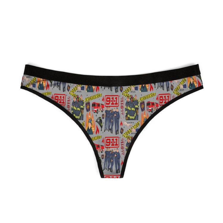 9-1-1 What's Your Emergency Women's Thongs - Fandom-Made
