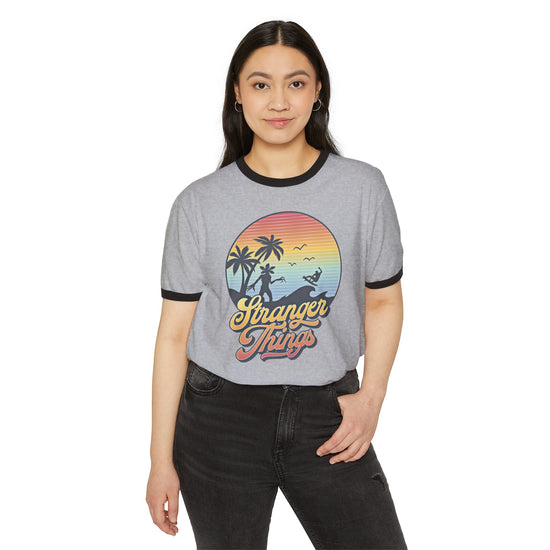 Stranger Things Ringer T-Shirt - Fandom-Made