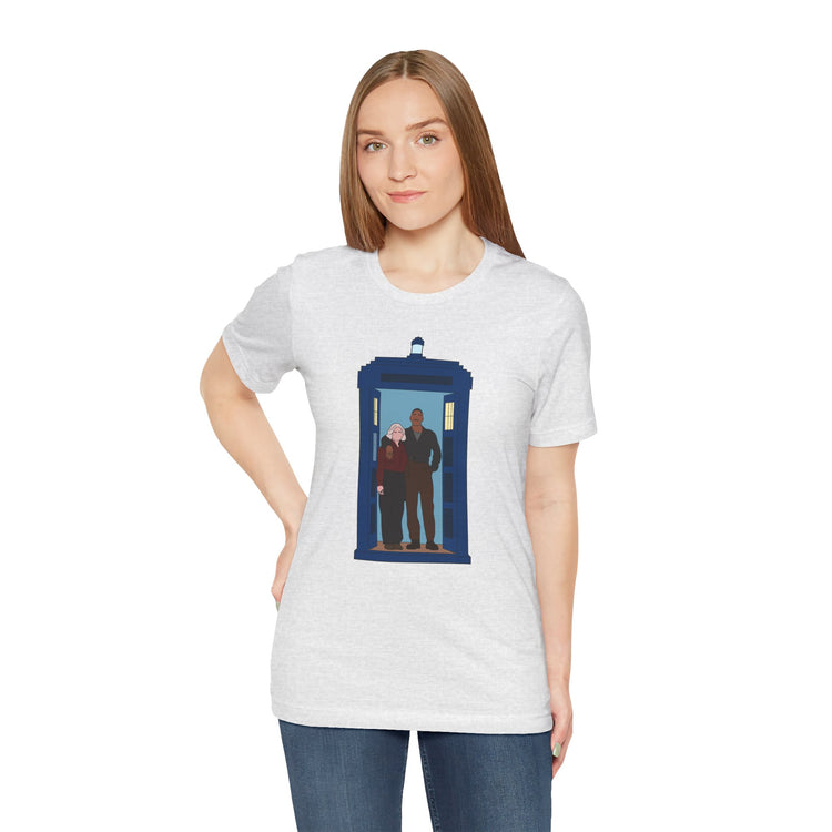 The Fifteenth Doctor and Ruby T-Shirt - Fandom-Made
