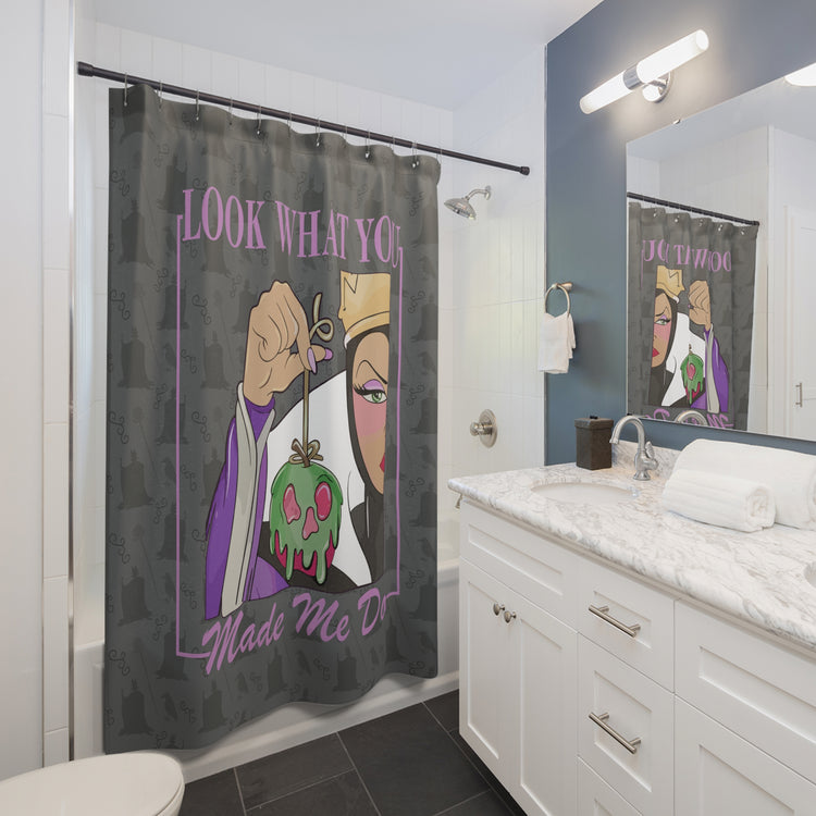 Look What You Made Me Do Shower Curtain - Fandom-Made