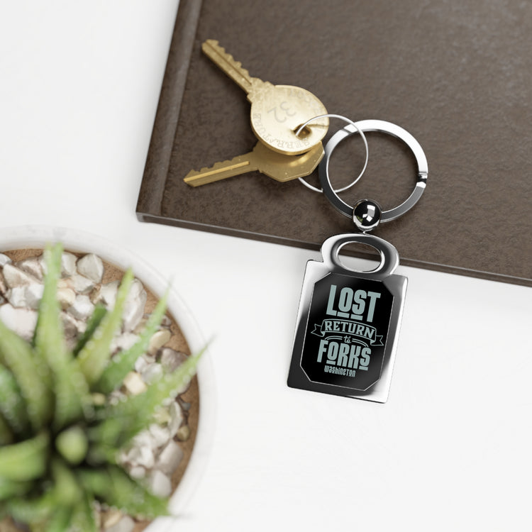 Lost Return To Forks Keyring