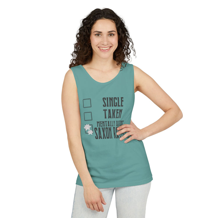 Mentally Dating Saxon Ratliff Tank Top - Fandom-Made