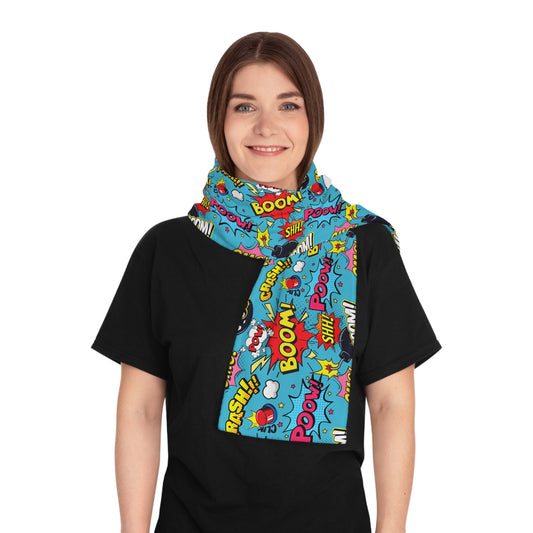 Comic Sounds Scarf - Fandom-Made