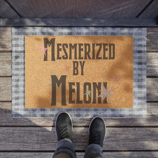 Mesmerized By Meloni Doormat - Fandom-Made