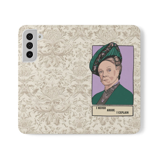I Never Argue Flip Case - Fandom-Made