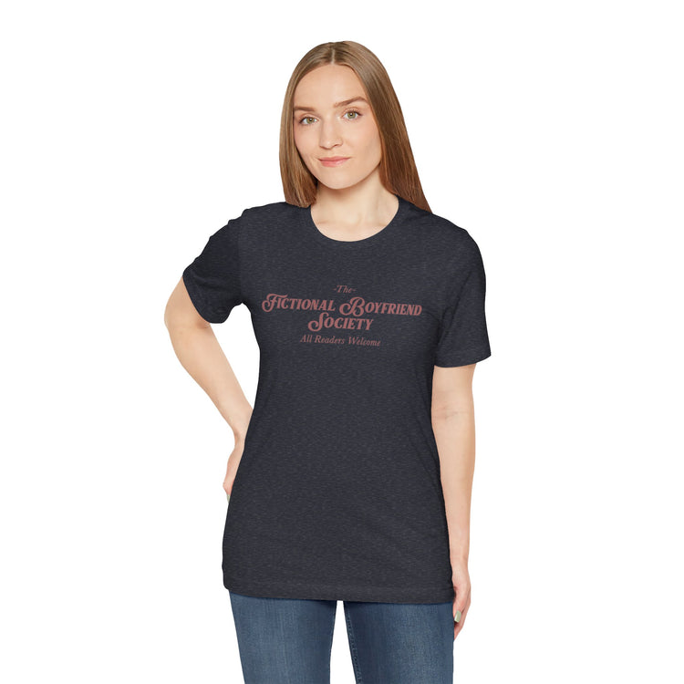 Fictional Boyfriend Society Unisex T-Shirt - Fandom-Made