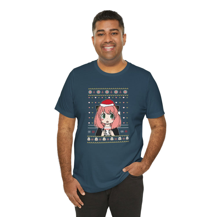 Anya Forger Ugly Christmas Sweater Unisex T-Shirt - Fandom-Made