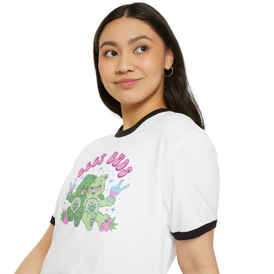Best Buds Ringer T-Shirt - Fandom-Made