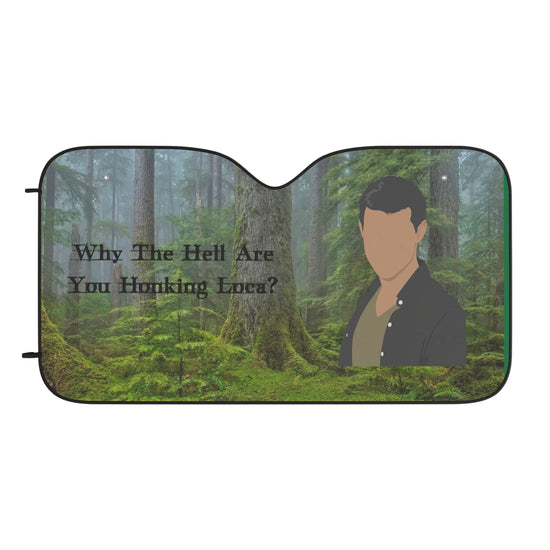 Jacob Black Loca Car Sunshade - Fandom-Made