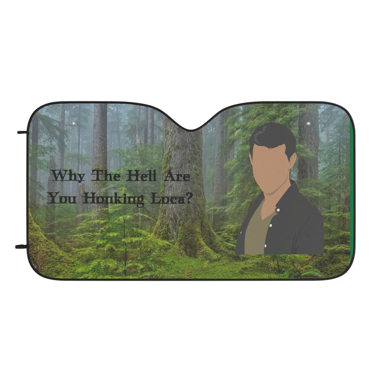 Jacob Black Loca Car Sunshade - Fandom-Made