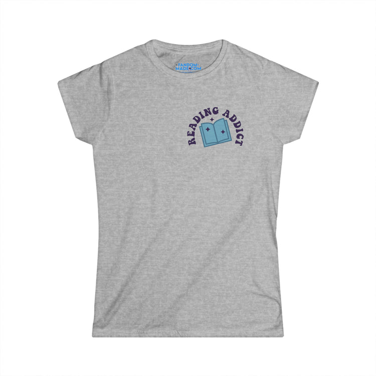 Reading Addict Women's Fit T-Shirt - Fandom-Made