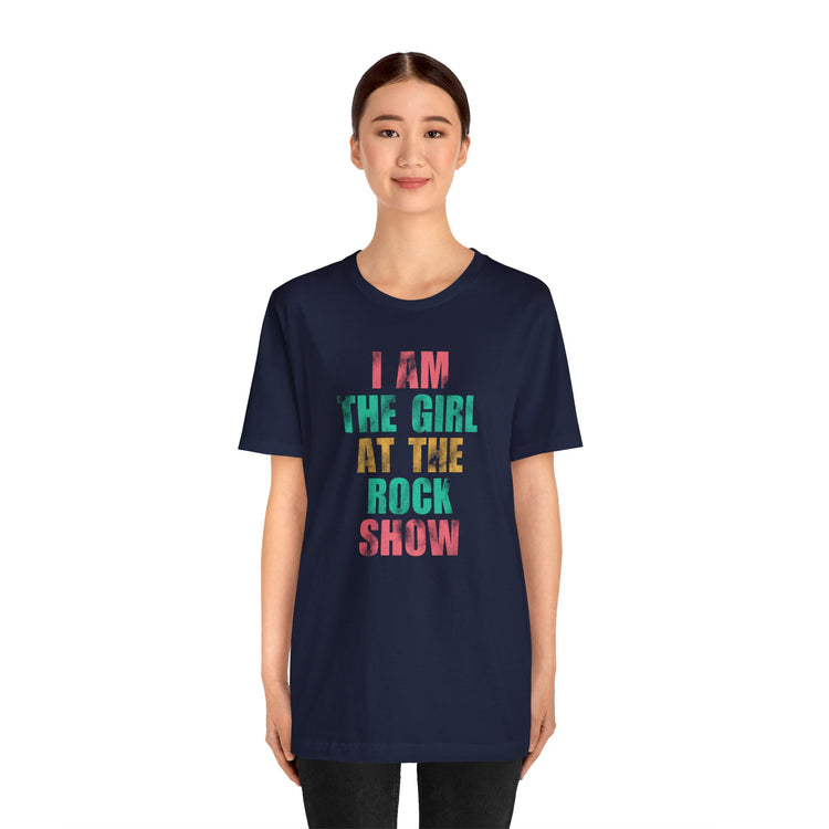 Girl At The Rock Show T-Shirt - Fandom-Made