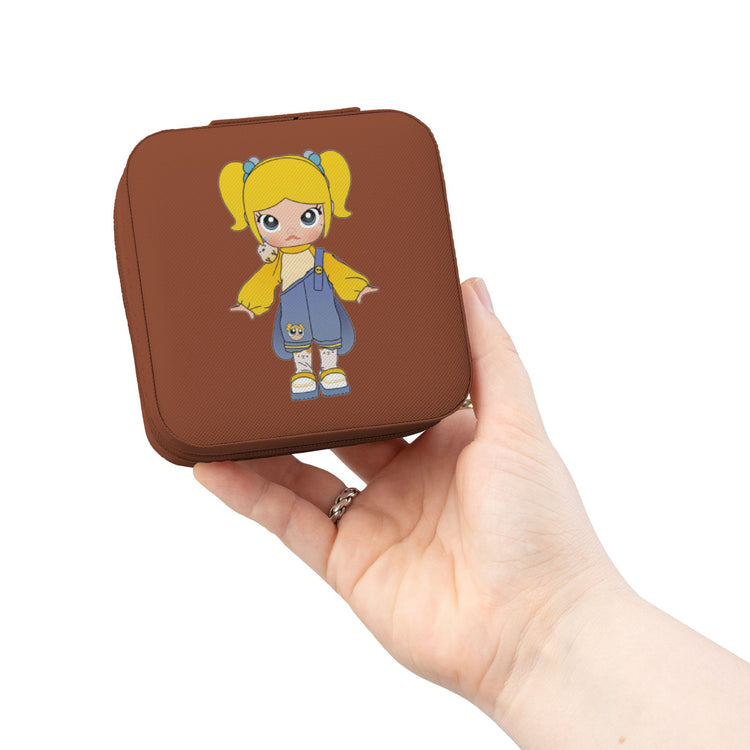 Molly Bubbles Puff Jewelry Travel Case