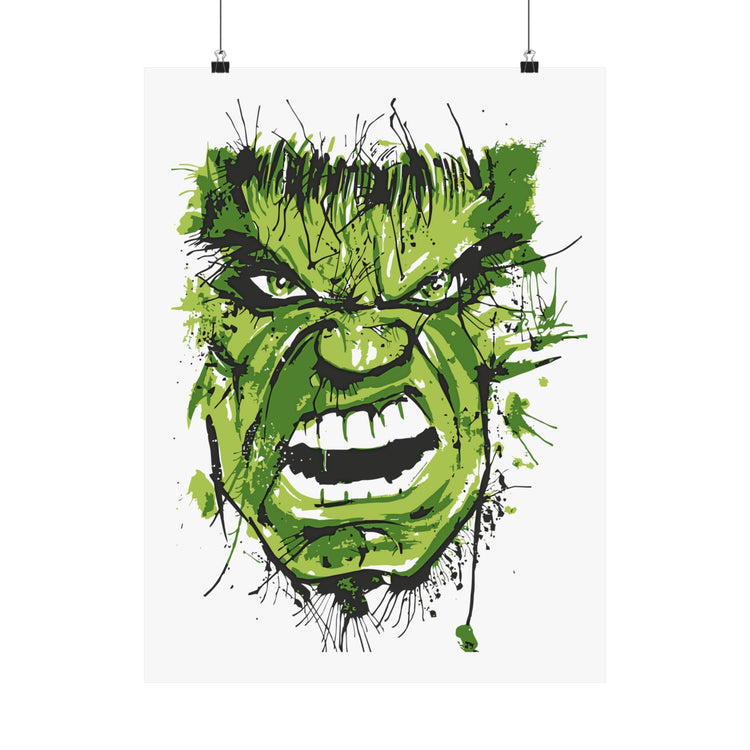 Hulk Face Poster