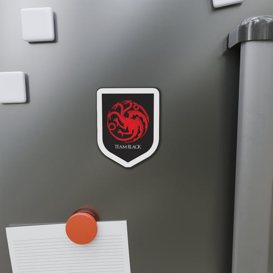 Team Black Die-Cut Magnet - Fandom-Made