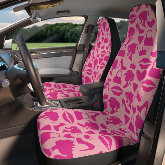 Girlie Doll Car Seat Covers - Fandom-Made
