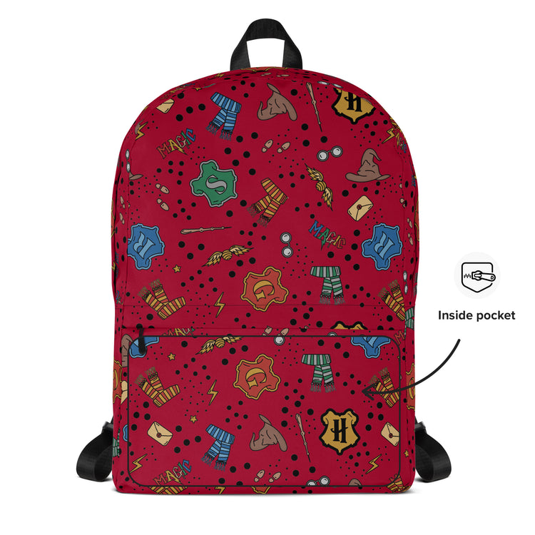 Hogwarts Gryffindor House Backpack - Fandom-Made