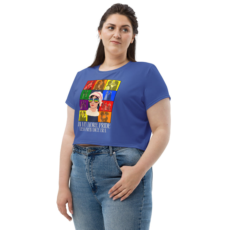 More Pride Less Prejudice Crop Tee - Fandom-Made