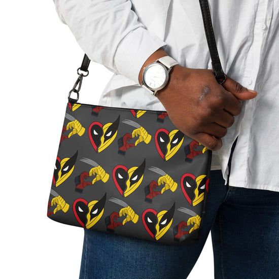 Deadpool Wolverine Besties Crossbody Bag - Fandom-Made