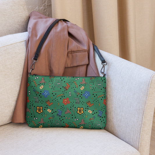Hogwarts Slytherin House Crossbody Bag - Fandom-Made