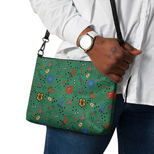 Hogwarts Slytherin House Crossbody Bag - Fandom-Made