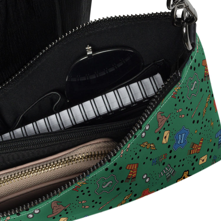 Hogwarts Slytherin House Crossbody Bag - Fandom-Made