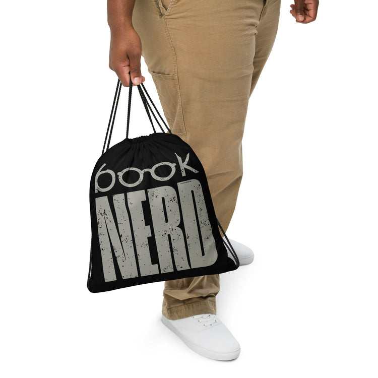 Book Nerd Drawstring Bag - Fandom-Made