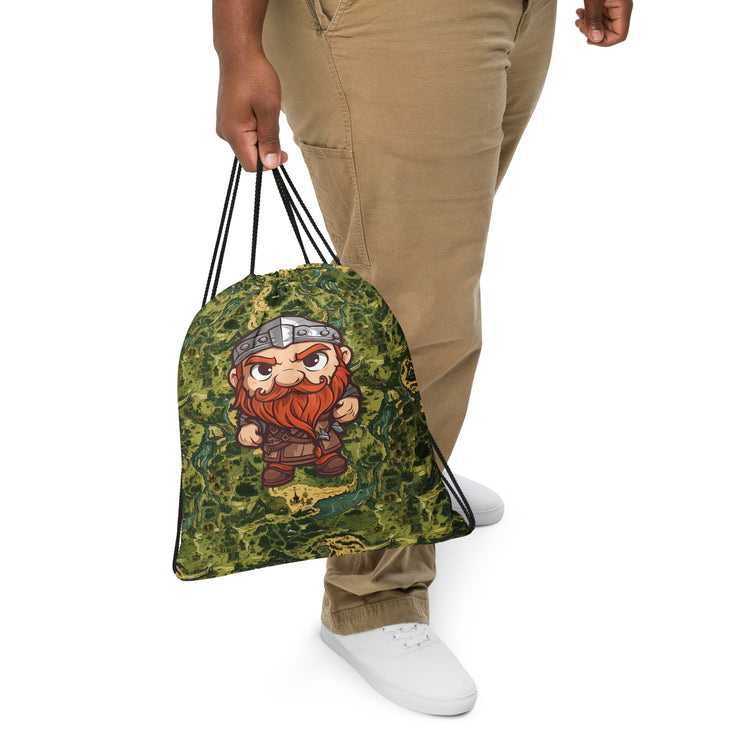 Gimli All-Over Print Drawstring Bag - Fandom-Made