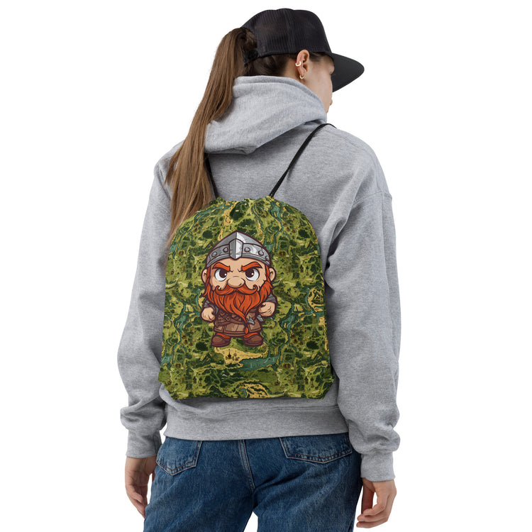 Gimli All-Over Print Drawstring Bag - Fandom-Made