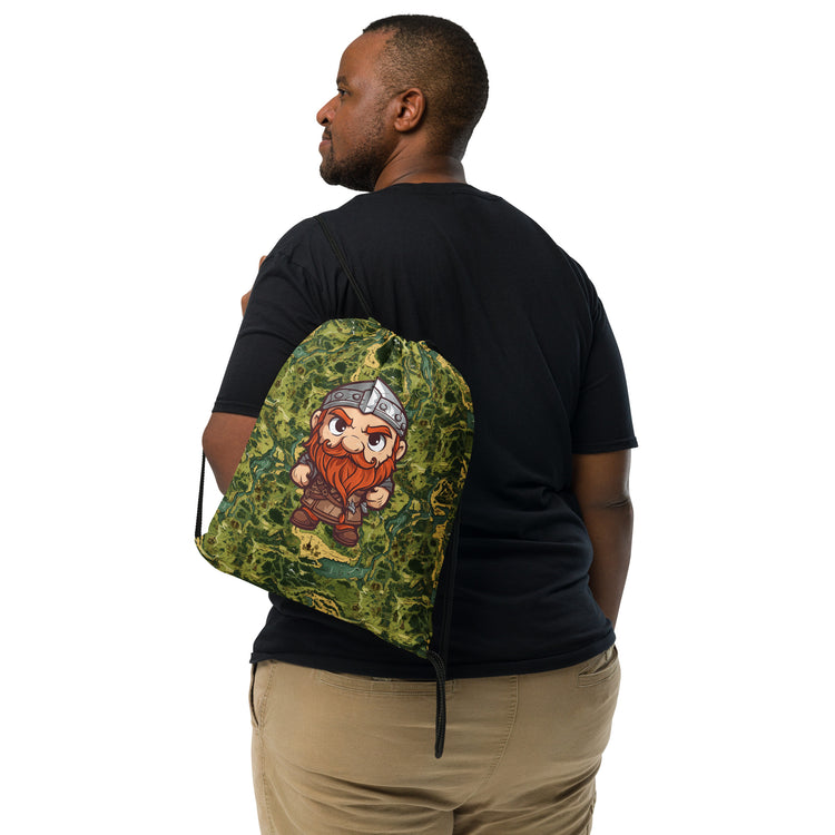 Gimli All-Over Print Drawstring Bag - Fandom-Made