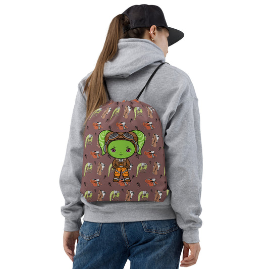 Hera All-Over Print Drawstring Bag - Fandom-Made