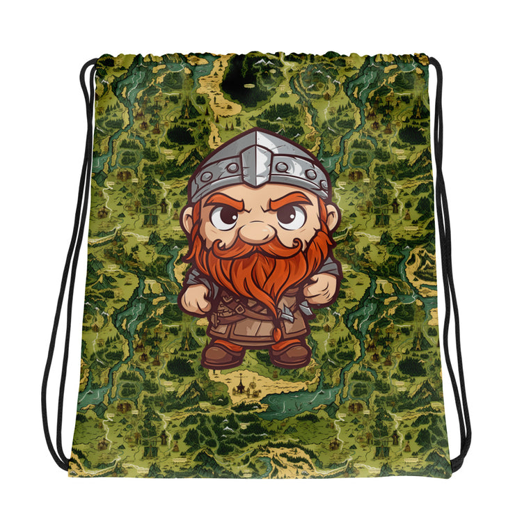 Gimli All-Over Print Drawstring Bag - Fandom-Made