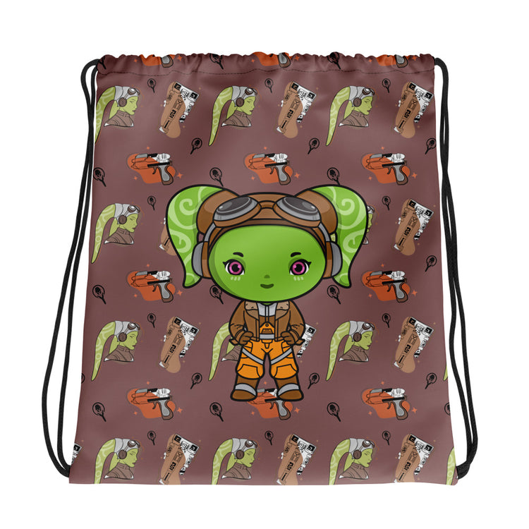 Hera All-Over Print Drawstring Bag - Fandom-Made