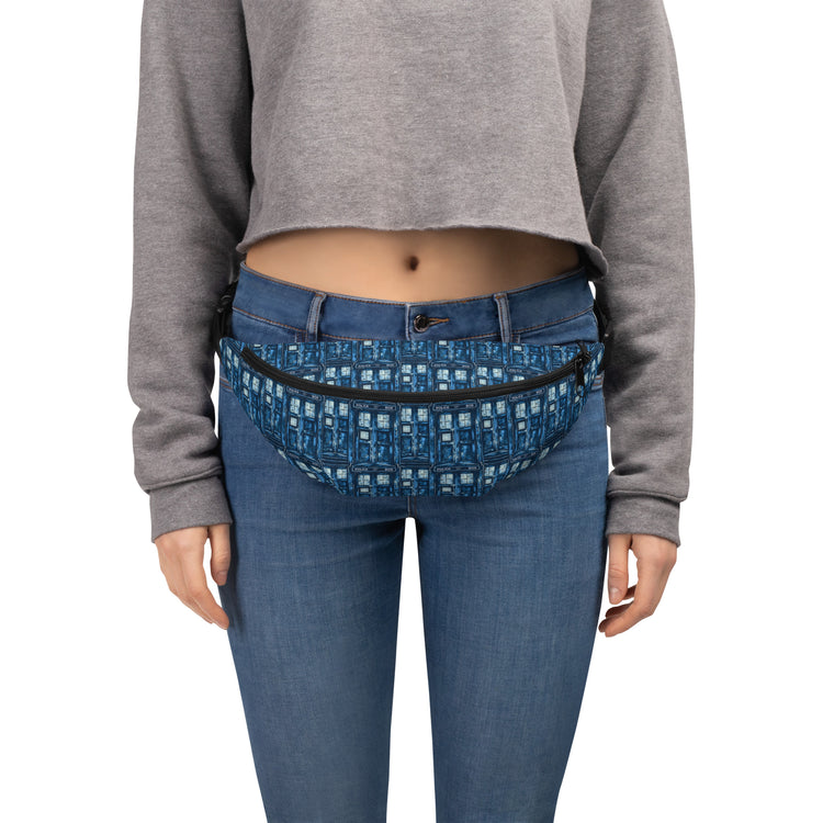 Tardis All-Over Print Fanny Pack - Fandom-Made