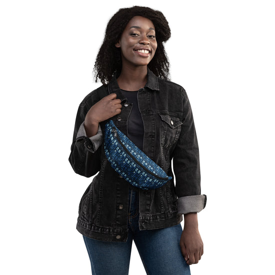 Tardis All-Over Print Fanny Pack - Fandom-Made