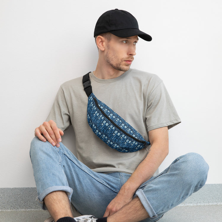 Tardis All-Over Print Fanny Pack - Fandom-Made