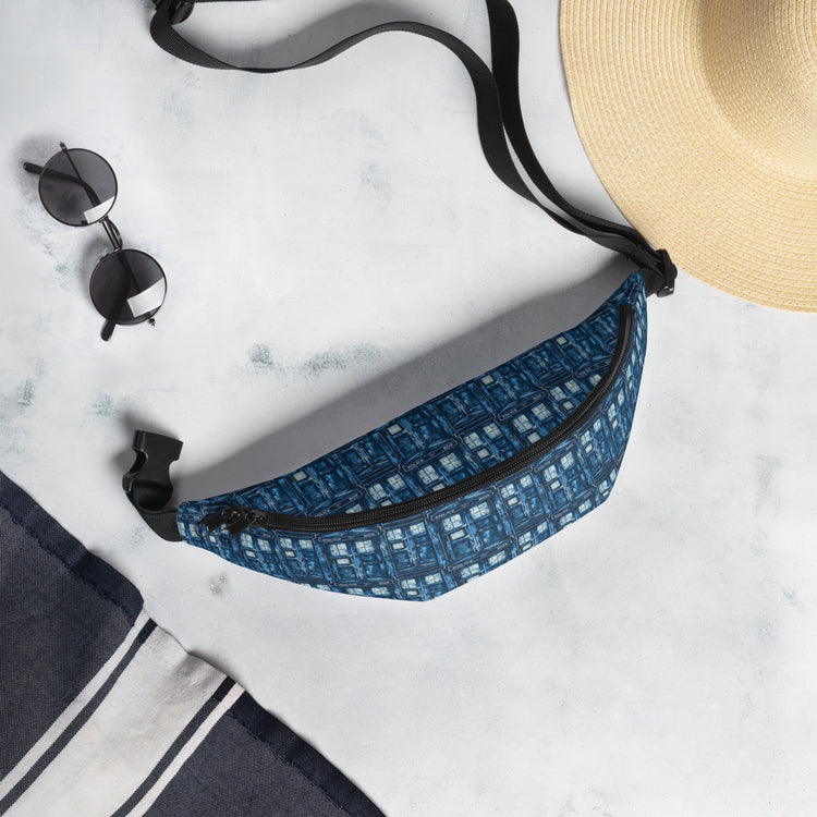 Tardis All-Over Print Fanny Pack - Fandom-Made