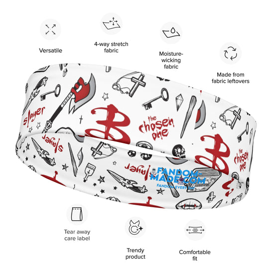 Buffy All Over Print Headband - Fandom-Made