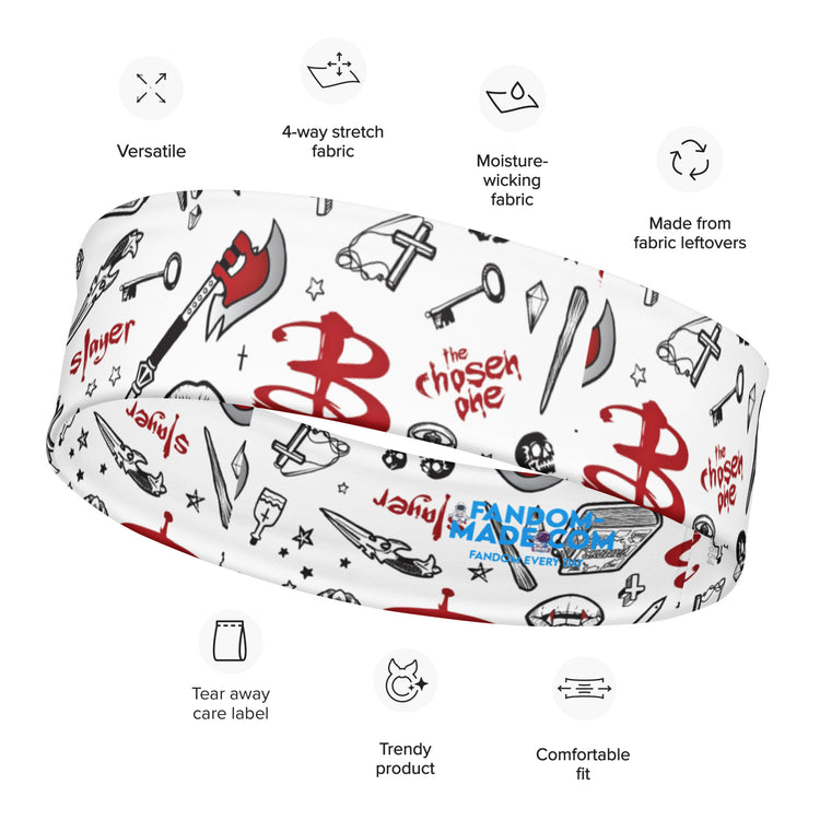 Buffy All Over Print Headband - Fandom-Made
